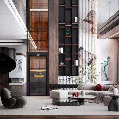 ১-২ জন স্ক্রু ড্রাইভ লিফট ইনডোর স্ক্রু ড্রাইভ হোম লিফট