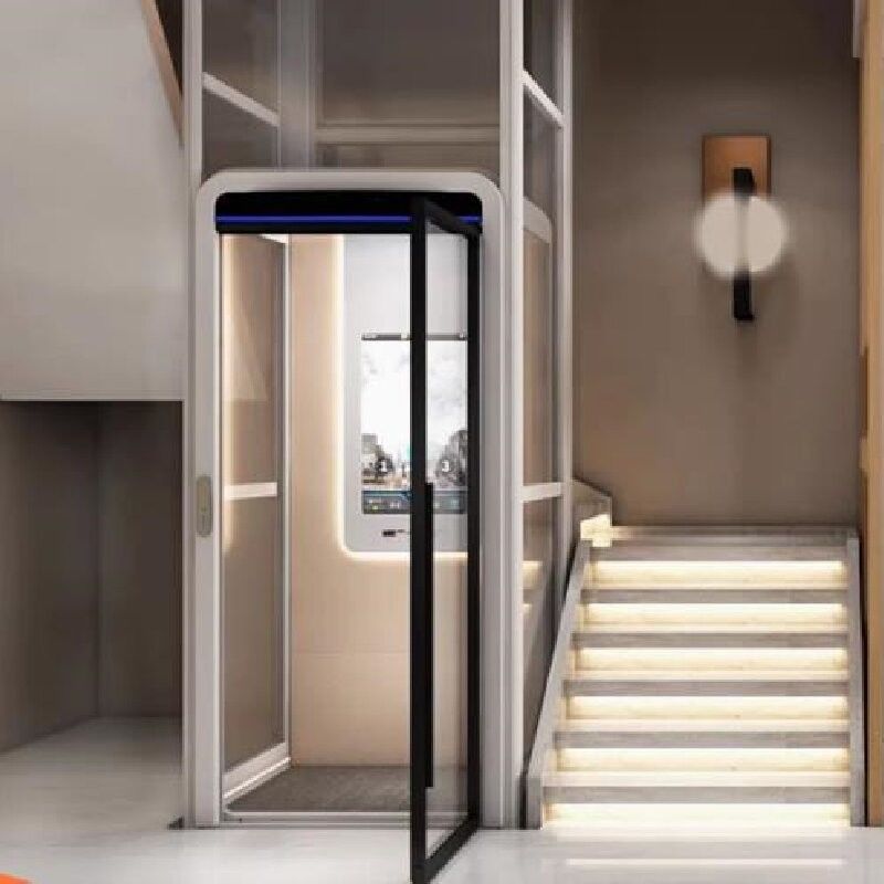 কম রক্ষণাবেক্ষণ স্ক্রু-ড্রাইভ এলিভেটর – ৫০০–৫০০০ কেজি, ২–৫ স্টপ