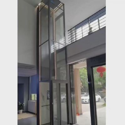 500kg-1000kg ছোট ঘরোয়া লিফট কল বোতাম এবং জরুরী স্টপ সহ