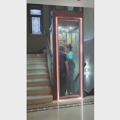 ক্লেব্যাঙ্ক হোম লিফট ০.২-০.৪ এম/এস সেন্টার ওপেনিং স্টেইনলেস স্টিল / অ্যালুমিনিয়াম ফ্রেম