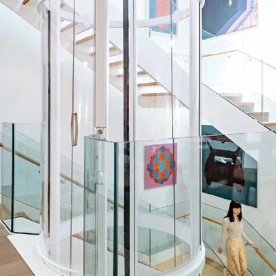 ৪০০ কেজি হোম লিফট বাসস্থানীয় গিয়ারহীন ইনডোর লিফট হোমের জন্য