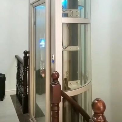 অতিরিক্ত লোড সুরক্ষিত বিশেষ লিফট 400 কেজি মাইক্রো কম্পিউটার ছোট আবাসিক লিফট