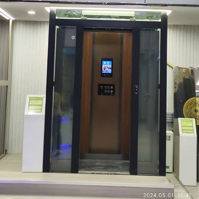 এলিগ্যান্ট হোম গিয়ারলেস ট্র্যাকশন লিফট 500-1000 কেজি ক্ষমতা স্বয়ংক্রিয় স্লাইডিং দরজা
