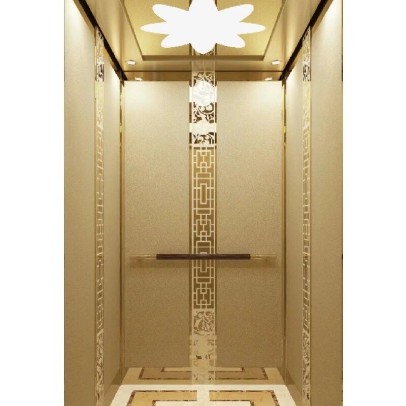 ডেক-ফ্লোর মেশিন-রুম-বিহীন হাইড্রোলিক হোম এলিভেটর – পিটবিহীন, ৫ স্টপ