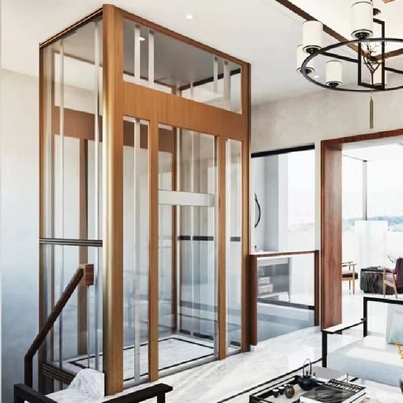 একক-ফেজ এসি হাইড্রোলিক হোম এলিভেটর – ১৪.৫ মিটার, ৫ স্টপ, পিটবিহীন