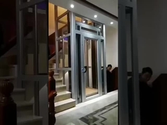 নীরব হোম ট্র্যাকশন গিয়ারবিহীন লিফট এবং স্বয়ংক্রিয় দরজা ভিলা লিফট লিফট